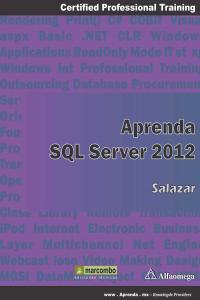 Aprender SQL Server 2012, de SALAZAR DÍEZ, FRANCISCO | portada del libro