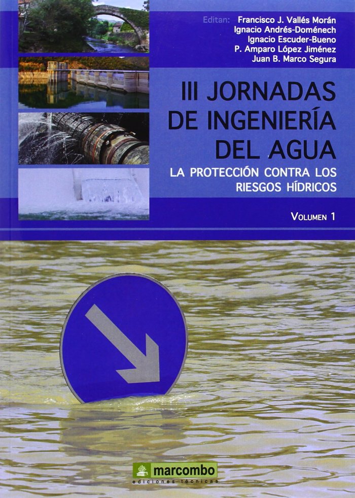 LA PROTECCIÓN CONTRA LOS RIESGOS HÍDRICOS (VOL. I), de VALLES MORAN, FRNACISCO J. | portada del libro