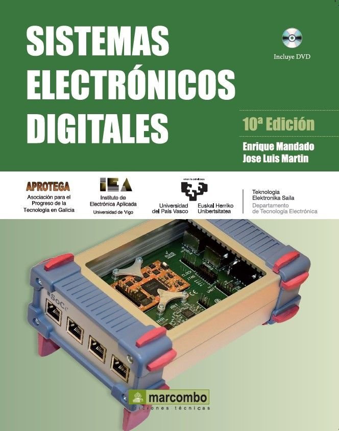 Sistemas electrónicos digitales, de MANDADO PEREZ, ENRIQUE | portada del libro