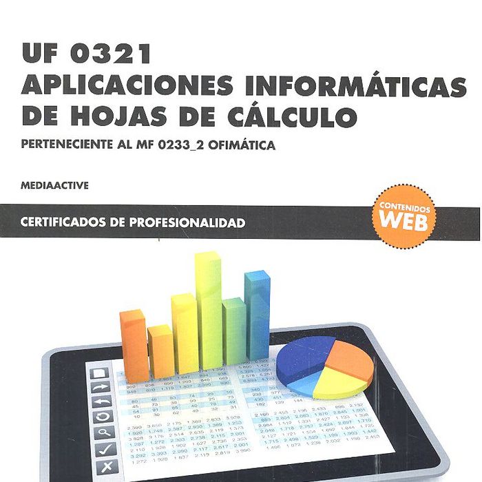 *UF 0321 Aplicaciones informáticas de hojas de cálculo, de , MediaActive | portada del libro