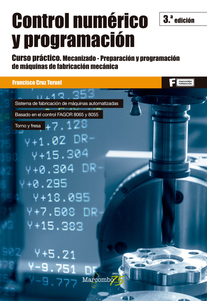 Control numérico y programación, de CRUZ TERUEL, FRANCISCO | portada del libro