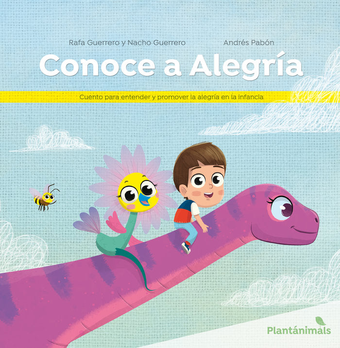 CONOCE A ALEGRIA, de GUERRERO,RAFA | portada del libro