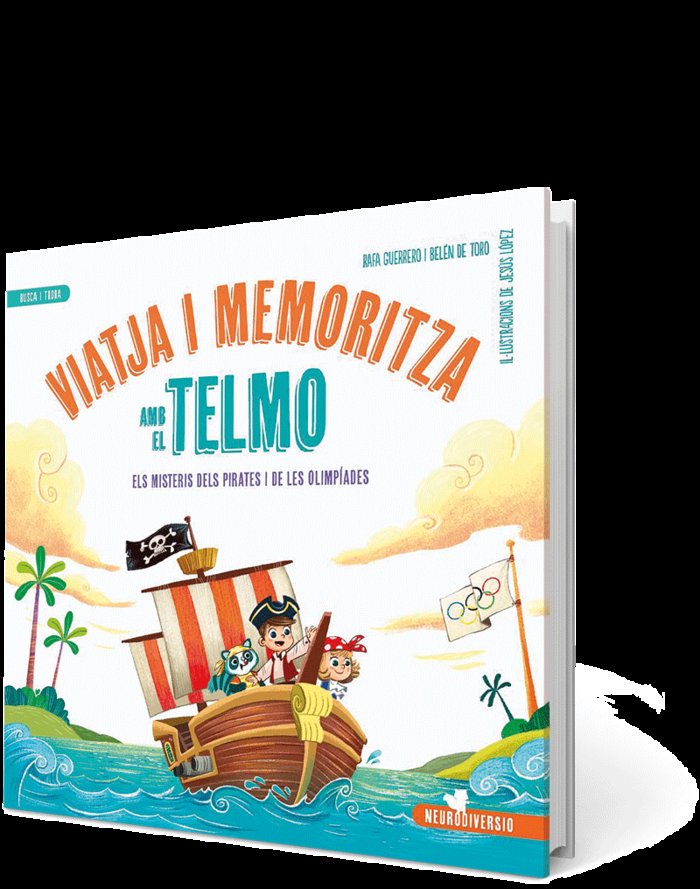 Viatja i memoritza amb el Telmo, de GUERRERO, RAFA | portada del libro
