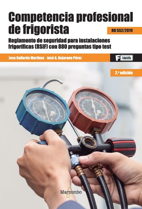 COMPETENCIA PROFESIONAL DE FRIGORISTAS, de GALLARDO MARTINEZ,J | portada del libro
