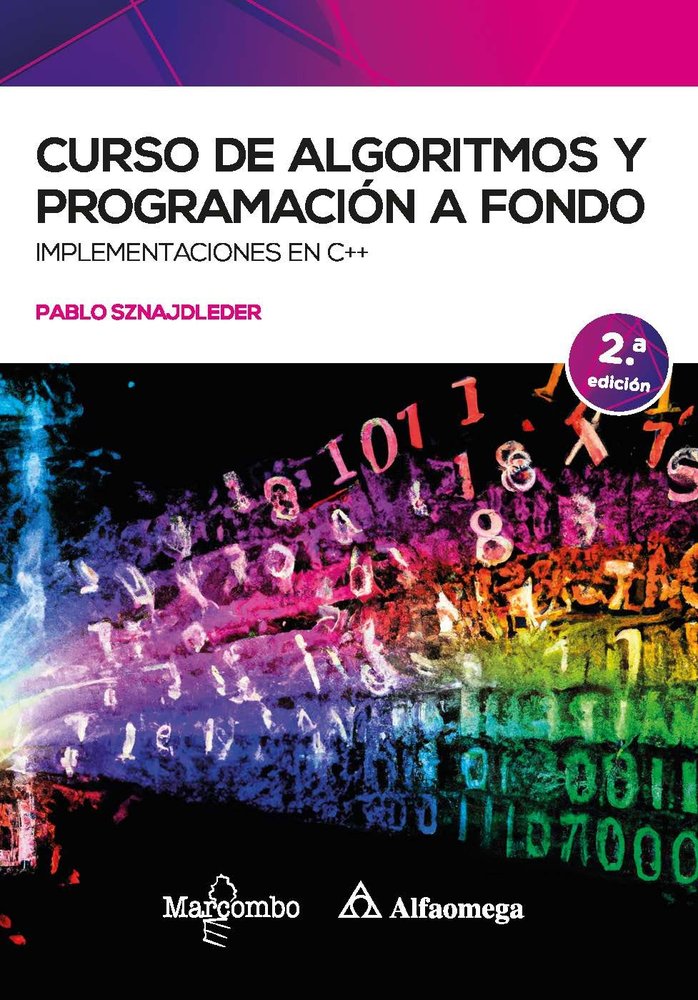 CURSO DE ALGOTIRMOS Y PROGRAMACION A, de SZNAJDLEDER,PABLO | portada del libro