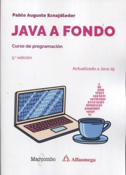 JAVA A FONDO, de AUGUSTO SZNAJDLEDER | portada del libro