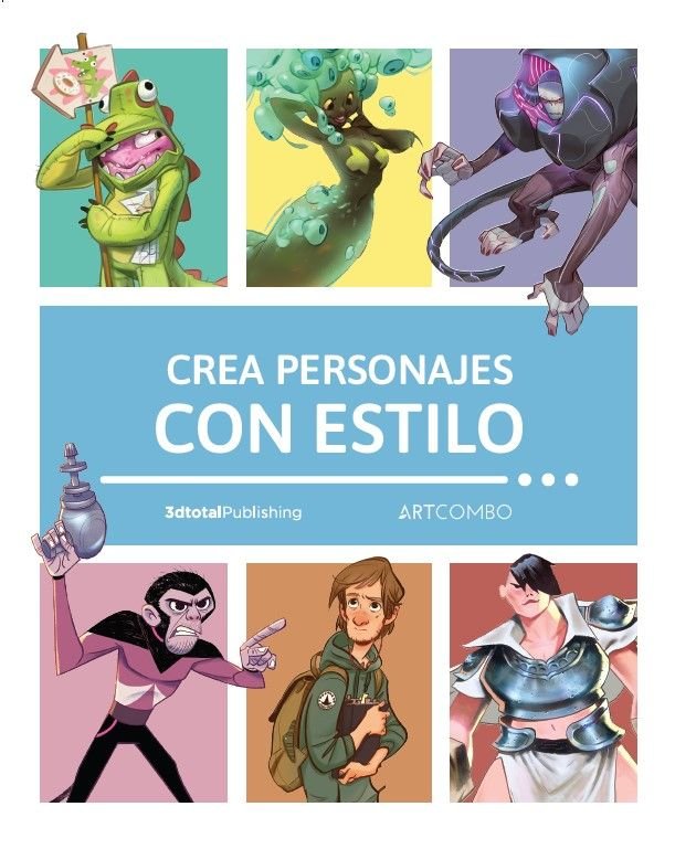 Crea personajes con estilo, de PUBLISHING, 3D TOTAL | portada del libro