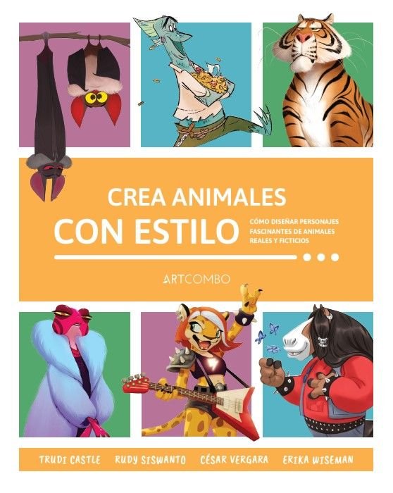 Crea animales con estilo, de Castle, Trudi | portada del libro