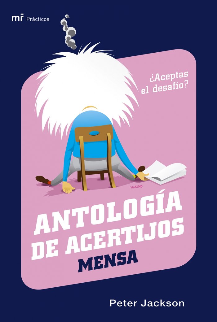 Antología de acertijos MENSA, de Jackson, Peter | portada del libro