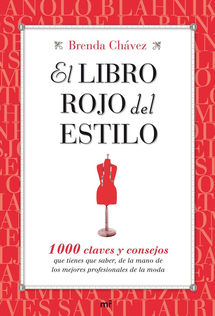 El libro rojo del estilo, de BRENDA CHáVEZ | portada del libro