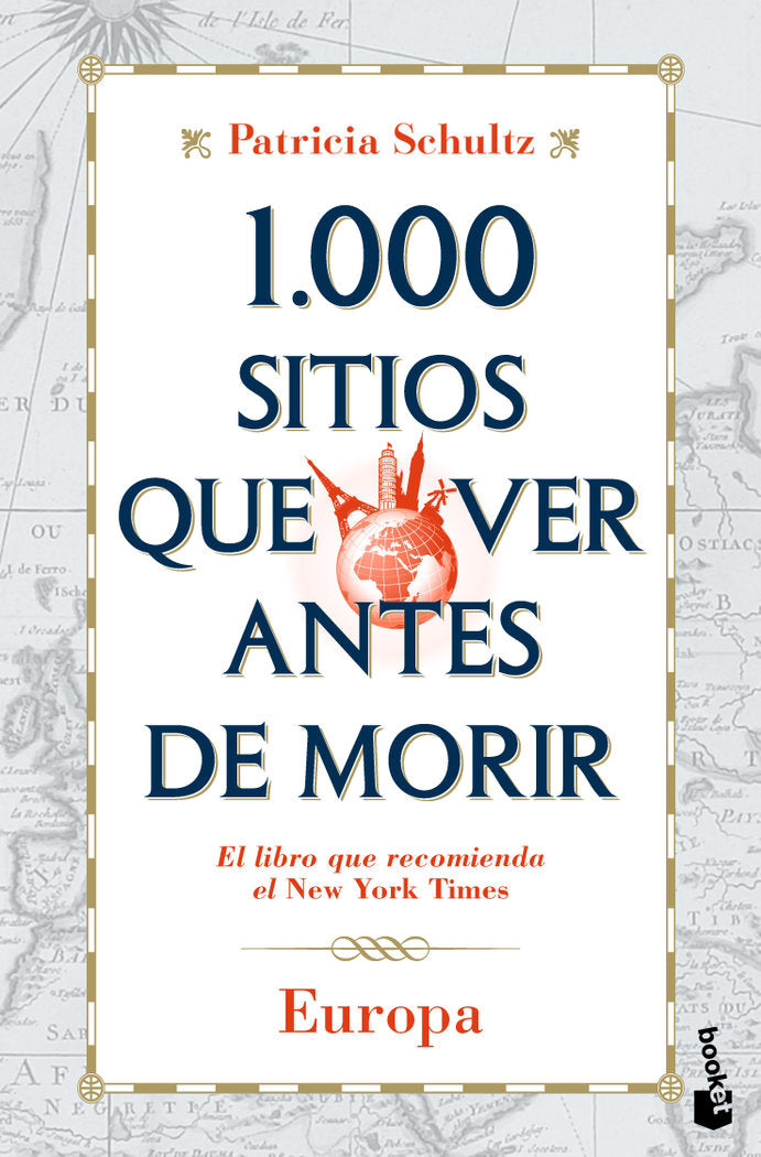 1.000 sitios que ver antes de morir. Europa, de PATRICIA SCHULTZ | portada del libro