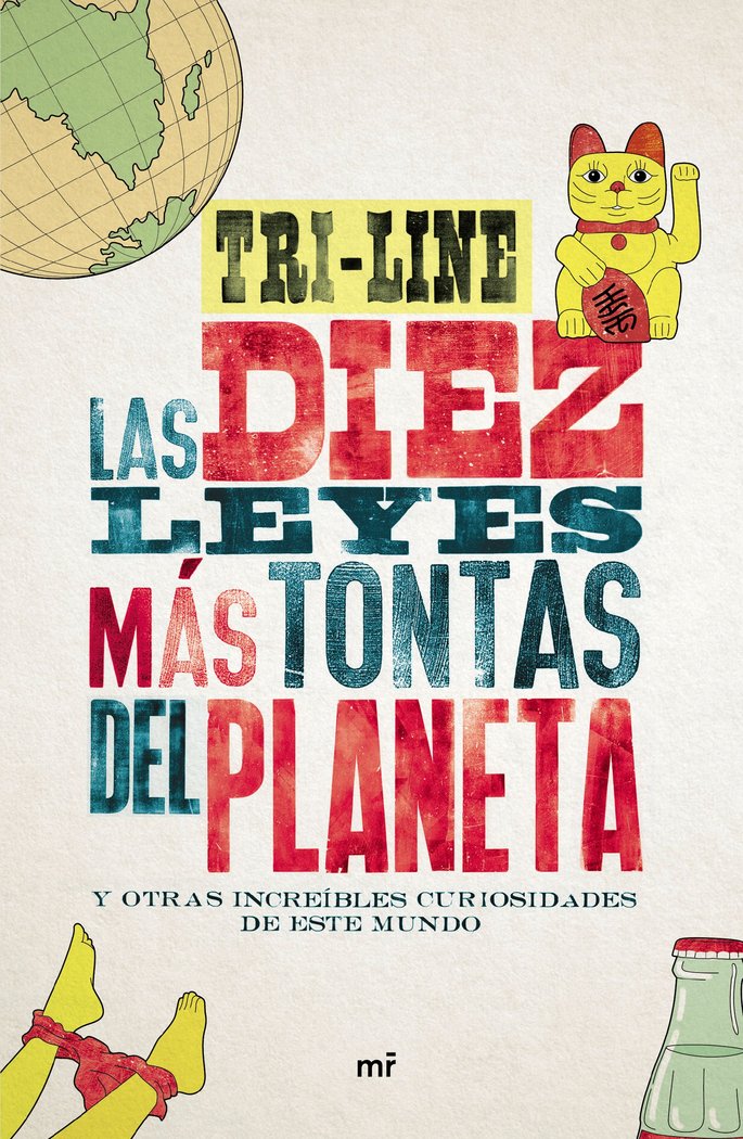 Las 10 leyes más tontas del planeta, de Tri-line | portada del libro