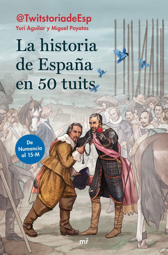 La historia de España en 50 tuits, de Aguilar Sanz | portada del libro