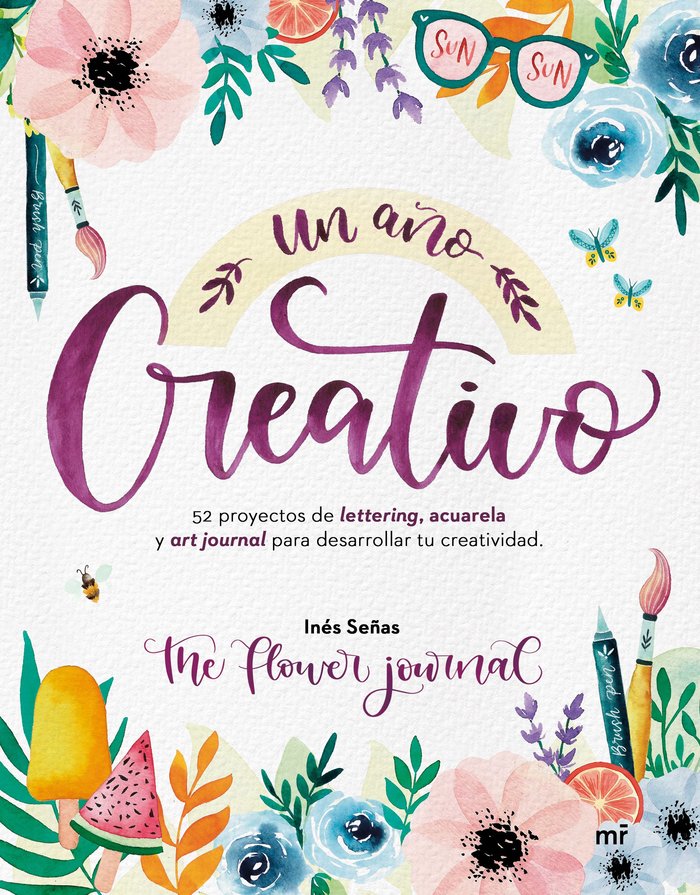 Un año creativo, de SEÑAS (THE FLOWER JOURNAL) | portada del libro
