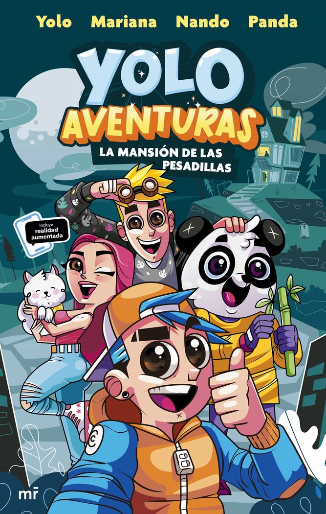 YOLI AVENTURAS: LA MANSION DE LAS PESADILLAS, de LOS AVENTUREROS#YOLO | portada del libro