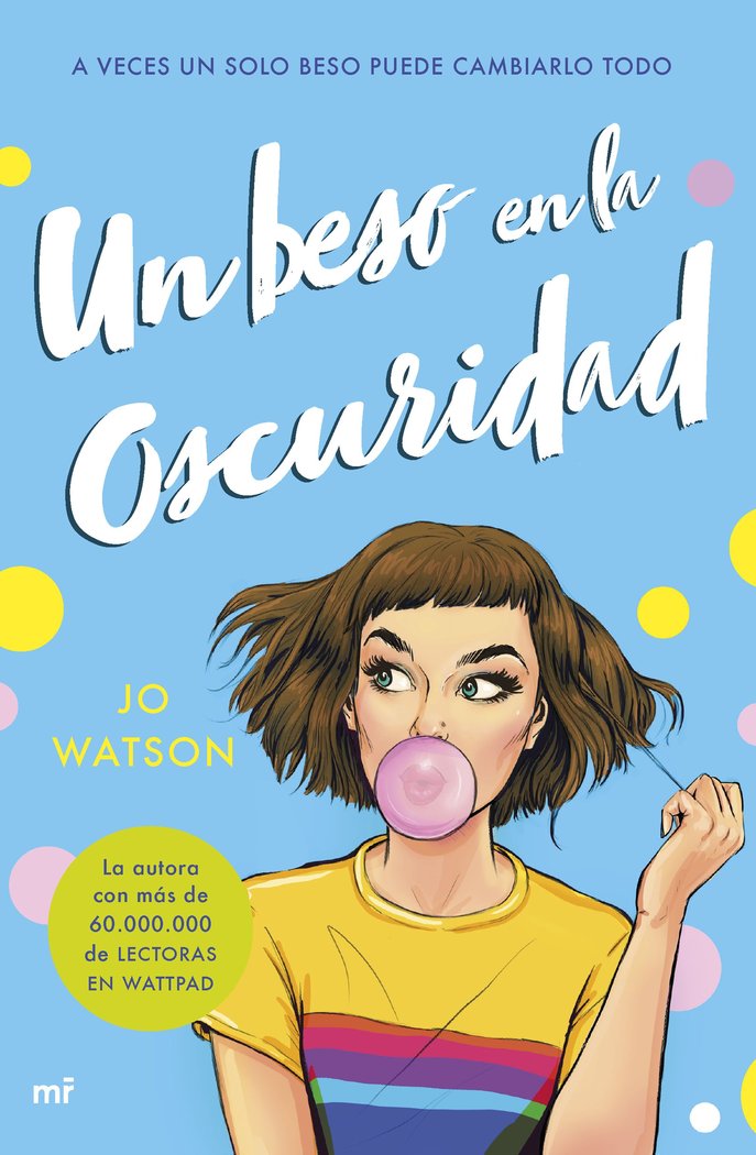 UN BESO EN LA OSCURIDAD, de JO WATSON | portada del libro