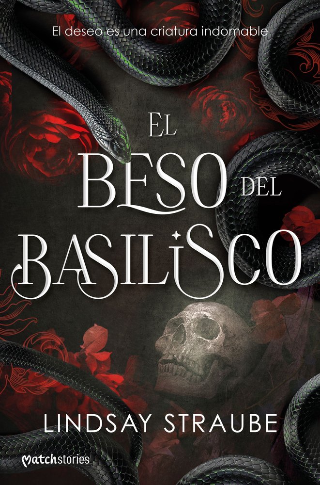 EL BESO DEL BASILISCO, de LINDSAY STRAUBE | portada del libro