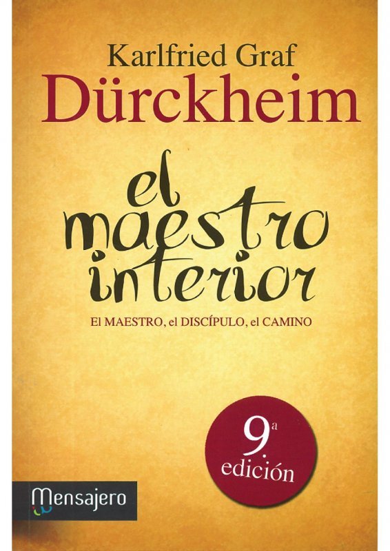 El maestro interior, de Dürkheim, Karlfried Graf | portada del libro