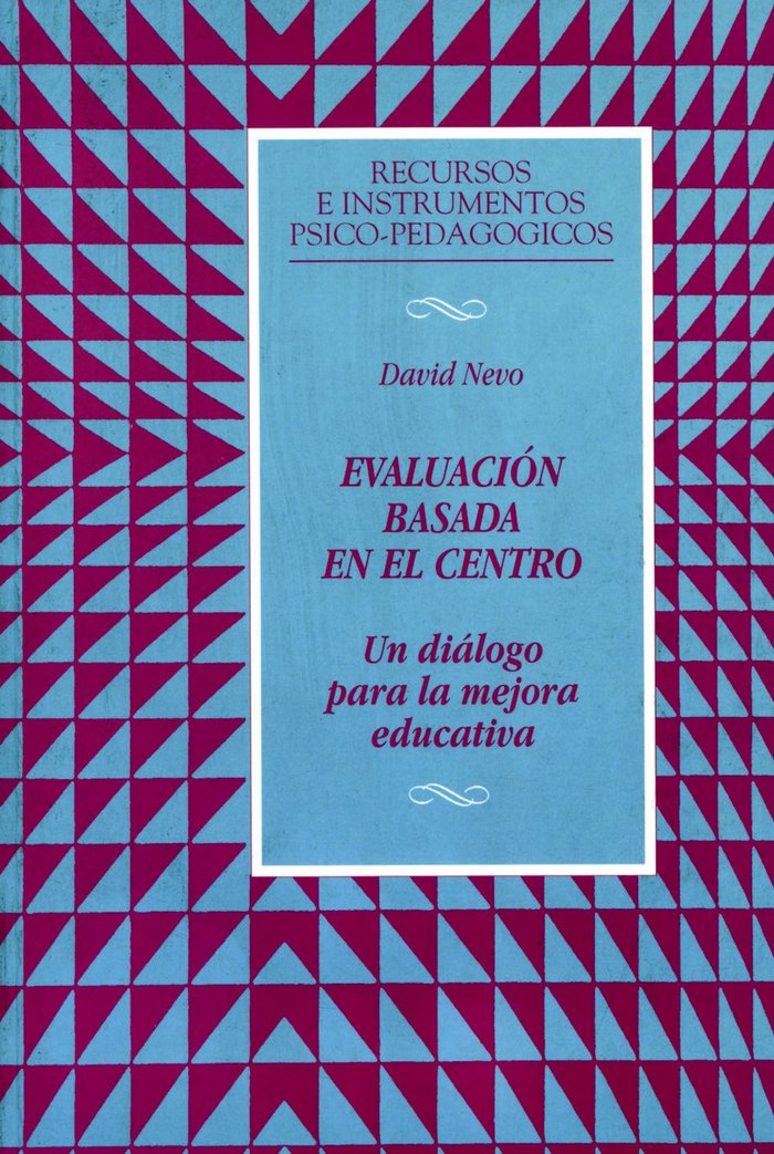 Evaluación basada en el centro, de Nevo, David | portada del libro