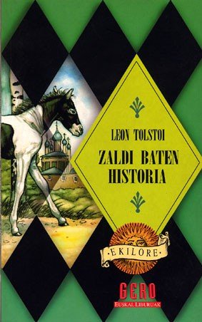 ZALDI BATEN HISTORIA, de TOLSTOI | portada del libro