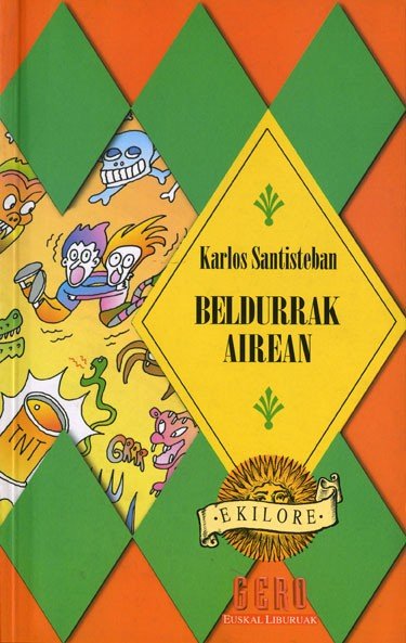 BELDURRAK AIREAN, de SANTISTEBAN ZIMARRO | portada del libro