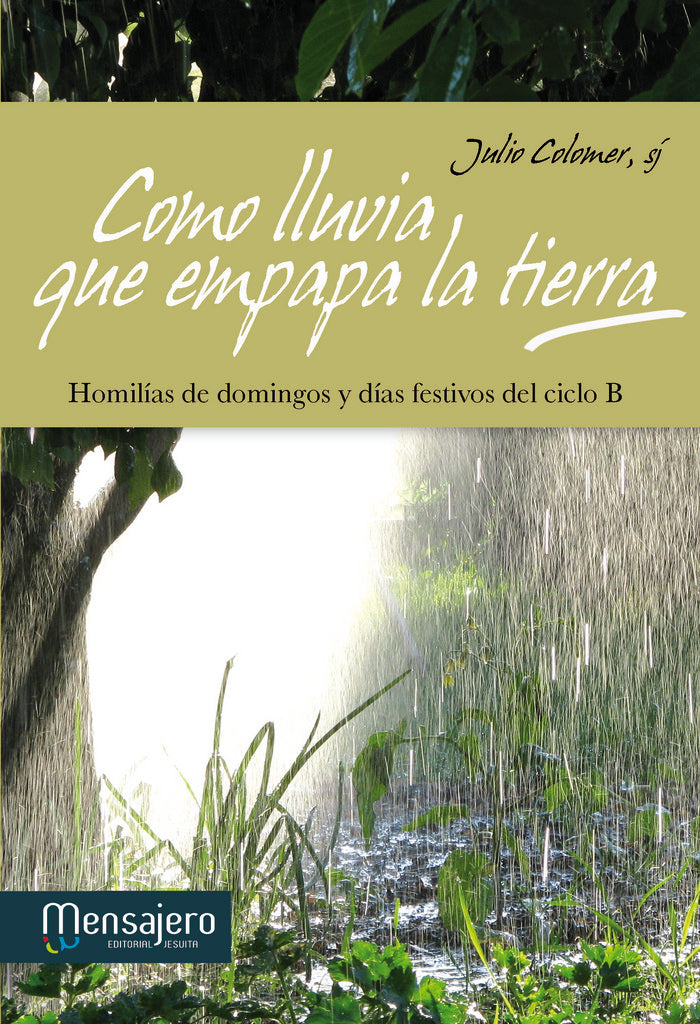 Como lluvia que empapa la tierra, de Colomer Casanova, Julio | portada del libro