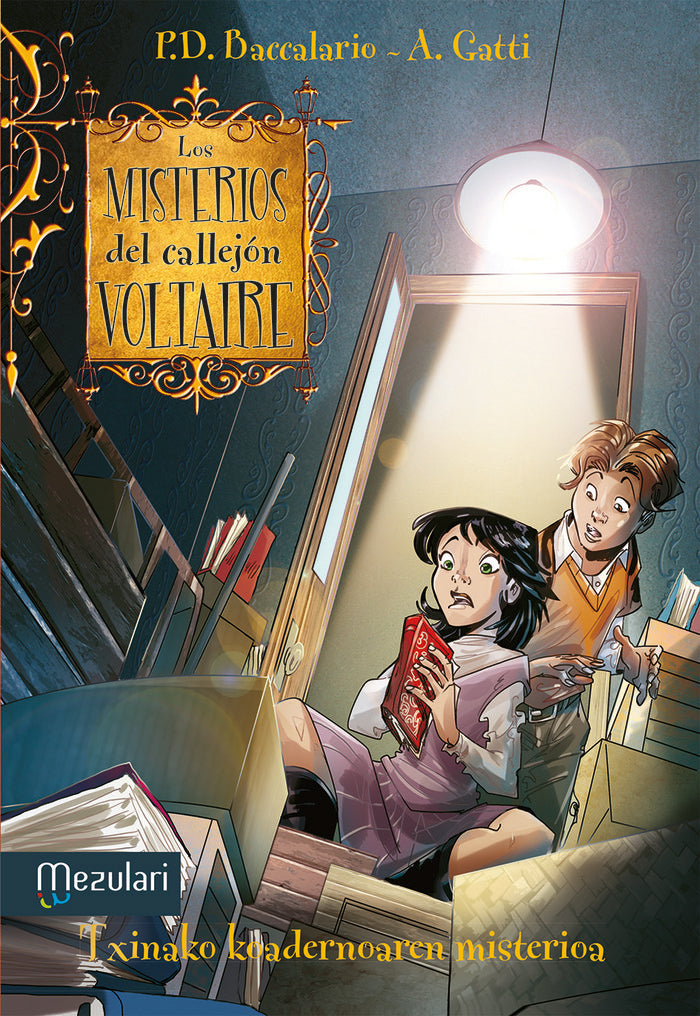 Voltaire kaleko abenturak. Txinako koadernoaren misterioa, de Baccalario, Pierdomenico | portada del libro