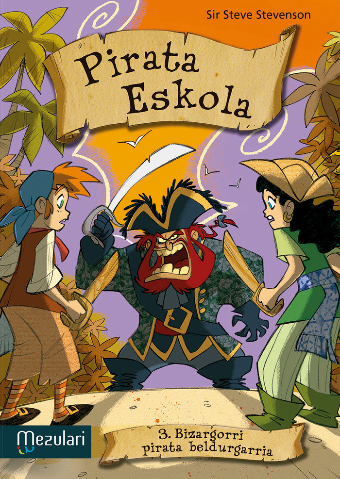 Pirata eskola. Bizargorri pirata beldurgarria, de Pasqualotto, Mario | portada del libro