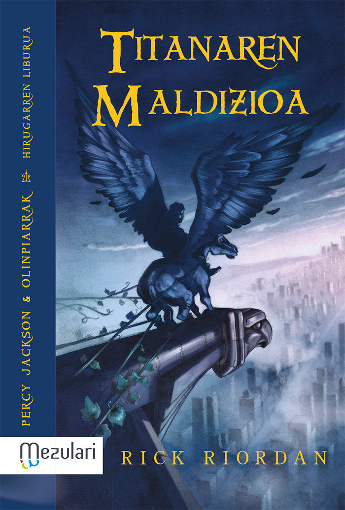 Titanaren Maldizioa, de Riordan, Rick | portada del libro