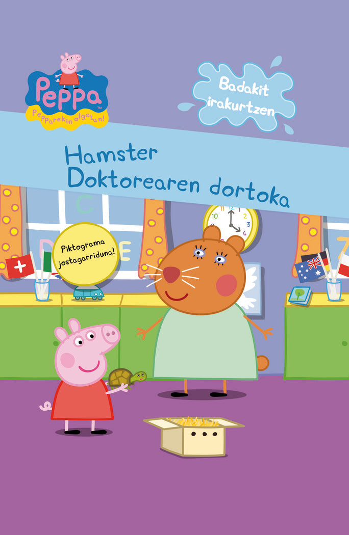 Peppa Pig. Hamster Doktorearen dortoka, de Ashley | portada del libro