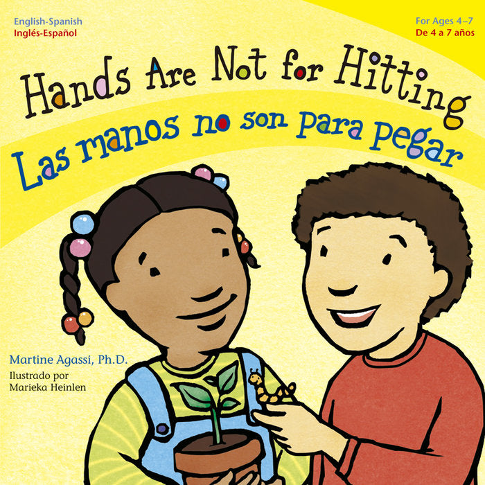 HANDS ARE NOT FOR HITTING / LAS MANOS NO SON PARA PEGAR, de Agassi | portada del libro