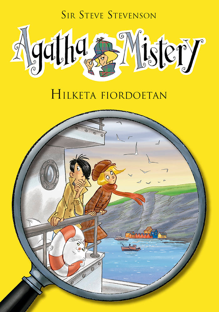 Agatha Mistery hilketa fiordoetan, de Stevenson, Sir Steve | portada del libro
