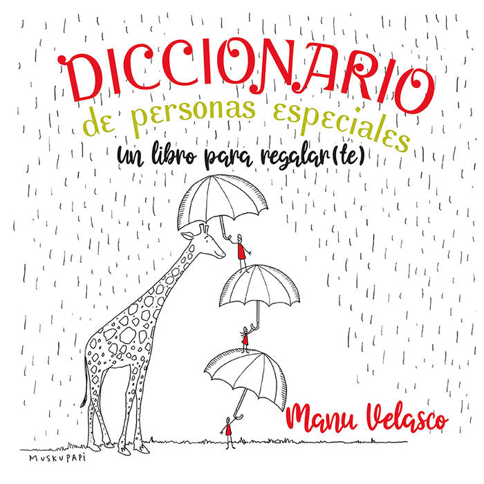Diccionario de personas especiales, de VELASCO, MANU | portada del libro