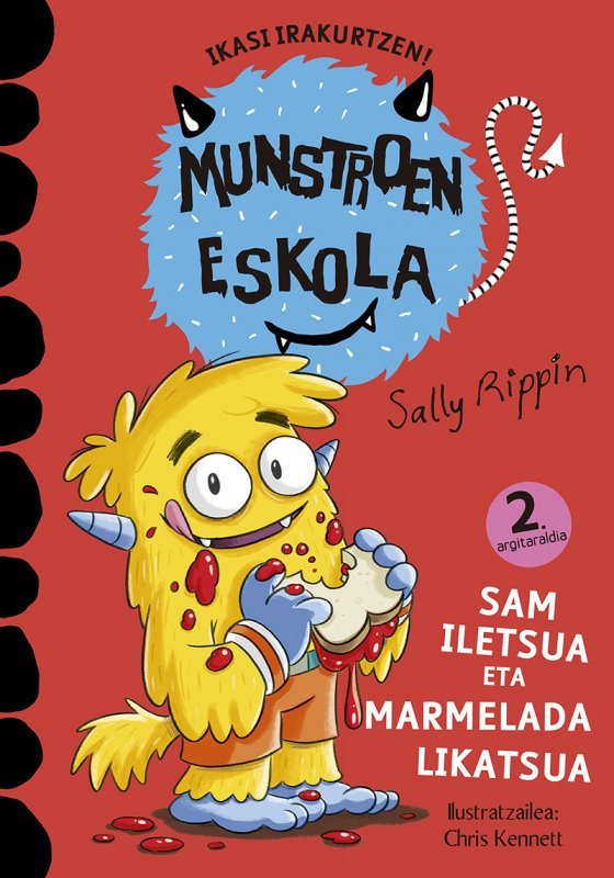 Sam iletsua eta marmelada likatsua, de SALLY RIPPIN | portada del libro