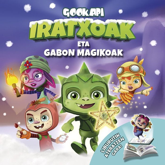 Iratxoak eta Gabon magikoak, de IRUSTA, ANTTON | portada del libro