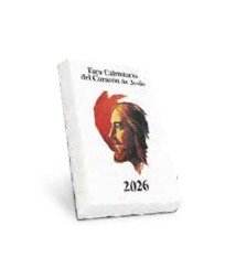 TACO 2026 CALENDARIO DEL CORAZON DE JESUS GRANDE CON IMAN | portada del libro