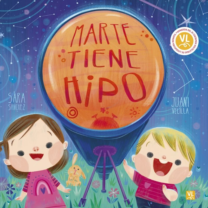 MARTE TIENE HIPO, de JUANI VELILLA | portada del libro