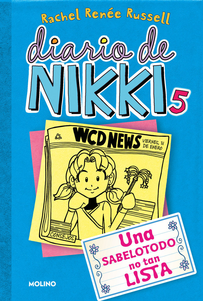 Una sabelotodo no tan lista (Diario de Nikki 5), de Russell Rachel Rénee | portada del libro