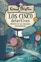Misterio de los mensajes sorprendentes (Los cinco detectives 14), de Enid Blyton | portada del libro