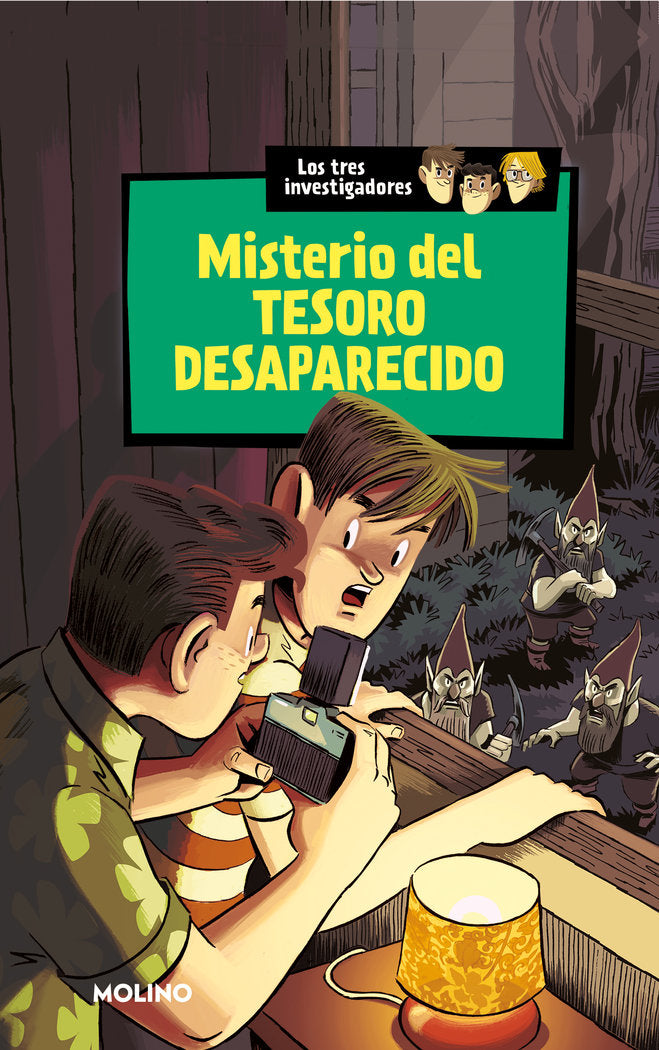 Misterio del tesoro desaparecido (Los tres investigadores 5), de Arthur Robert | portada del libro