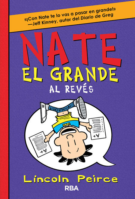 Al revés (Nate el Grande 5), de Peirce Lincoln | portada del libro