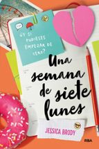Una semana de siete lunes, de JESSICA BRODY | portada del libro