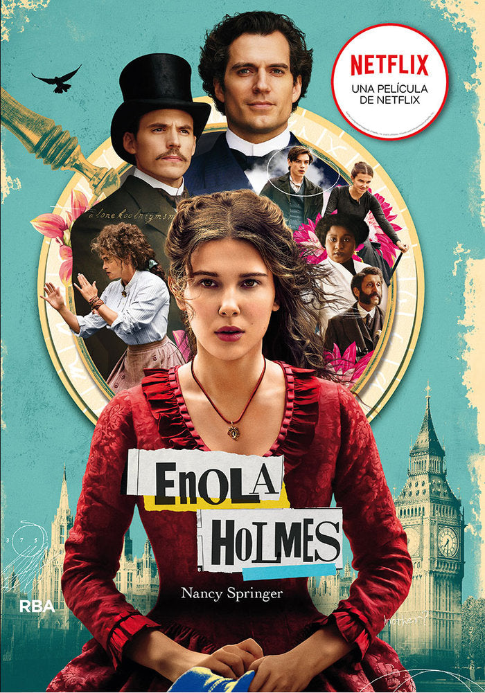El caso del marqués desaparecido (Las aventuras de Enola Holmes 1), de Springer Nancy | portada del libro