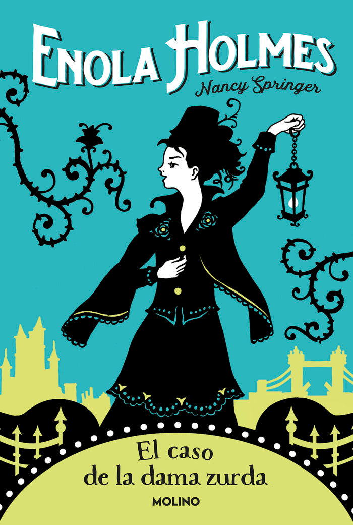 El caso de la dama zurda (Las aventuras de Enola Holmes 2), de Springer Nancy | portada del libro
