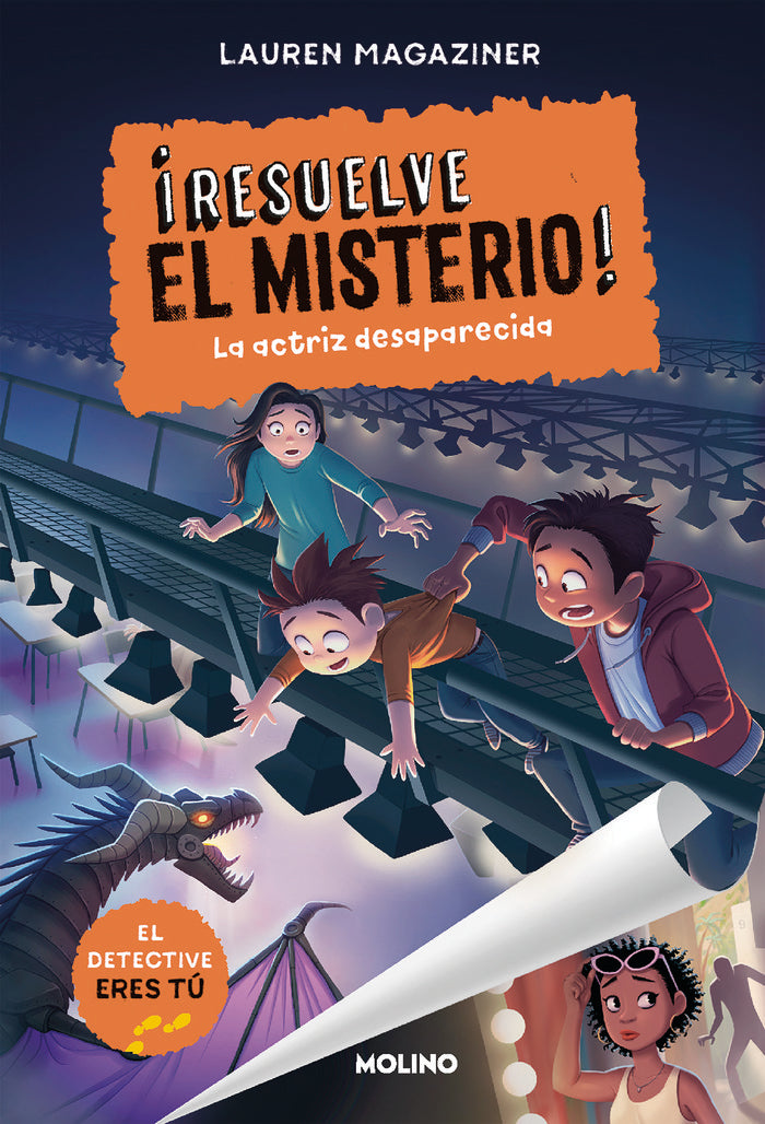 La actriz desaparecida (¡Resuelve el misterio! 2), de Magaziner Lauren | portada del libro