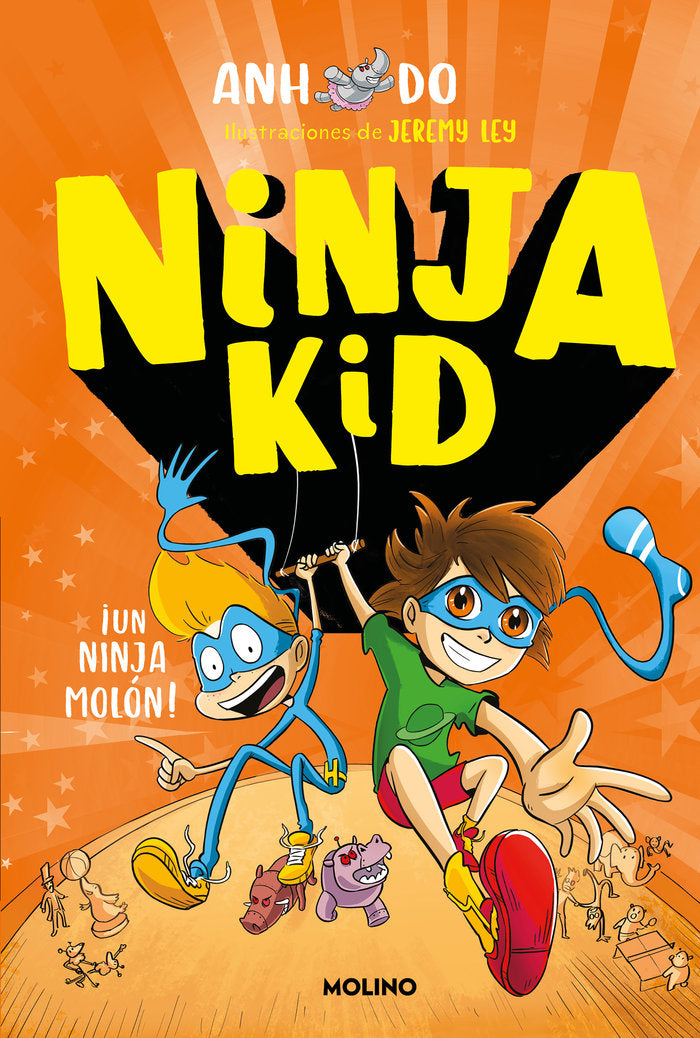 ¡Un ninja molón! (Ninja Kid 4), de Do Anh | portada del libro