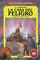 La casa del peligro (Elige tu propia aventura), de R.A. Montgomery | portada del libro