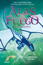 La heredera perdida (Alas de fuego (novela gráfica) 2), de Tui T. Sutherland | portada del libro