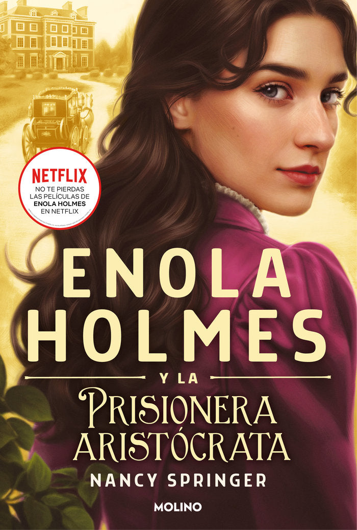 Enola Holmes y la prisionera aristócrata (Enola Holmes 2), de SPRINGER | portada del libro