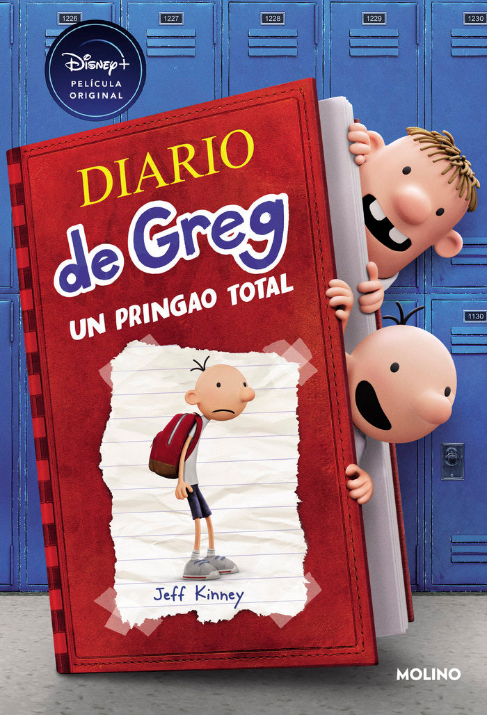Un pringao total (edición especial limitada bañada en queso) (Diario de Greg 1), de KINNEY | portada del libro